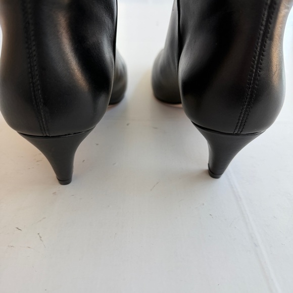 New REFORMATION Remy Knee Boot Black Leather Knee-High Women's SIZE 9 - Picture 5 of 12